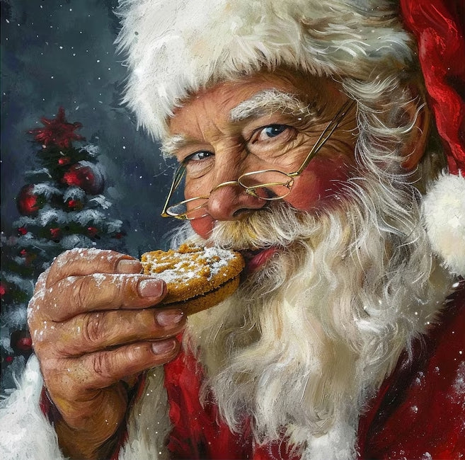 Paint by Numbers Kit Santa Claus