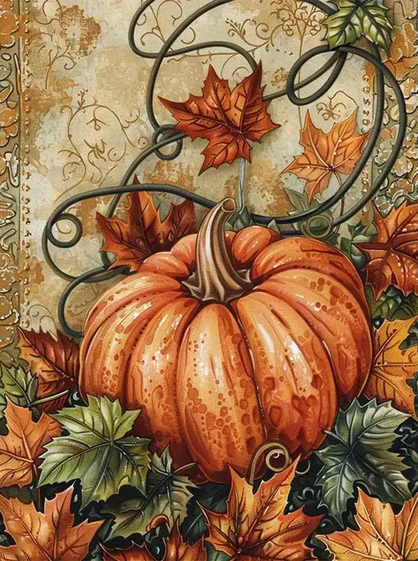 Paint by Numbers Kits Pumpkin