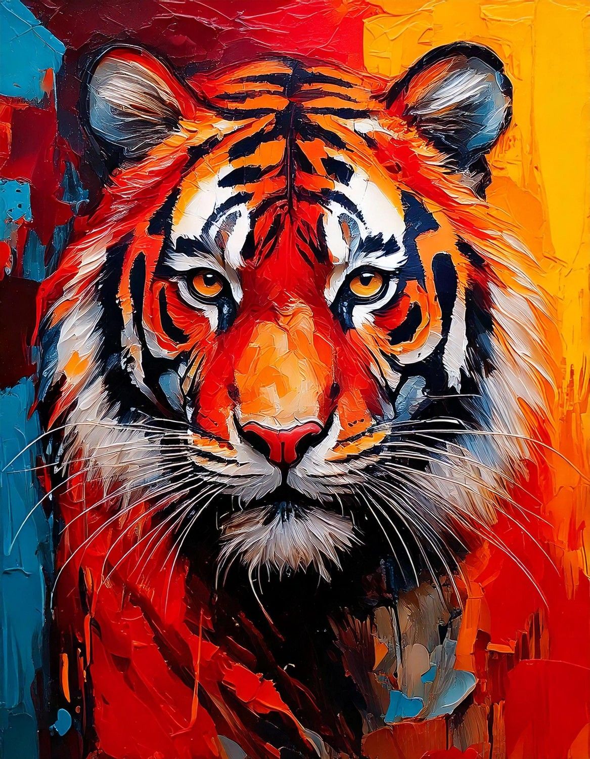 Paint by Numbers Kits Tiger