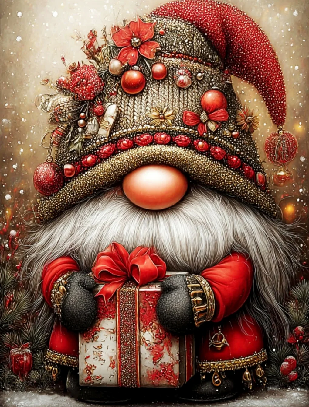 Paint by Numbers Kits Christmas Goblin