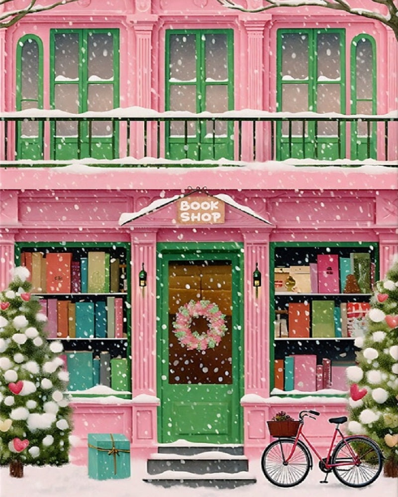 Paint by Numbers Kits Pink House