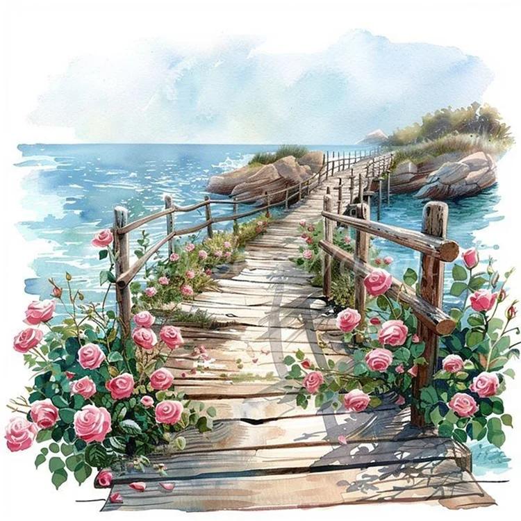 Paint by Numbers Kit Plank Road