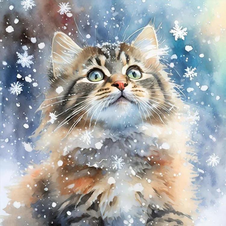 Paint by Numbers Kit Cute Cat