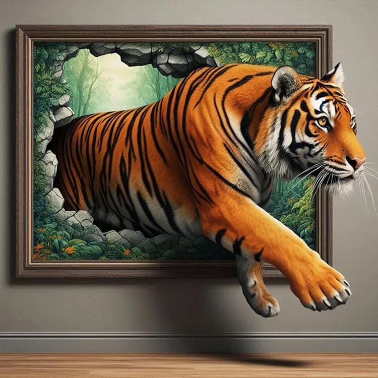 Paint by Numbers Kit Tiger