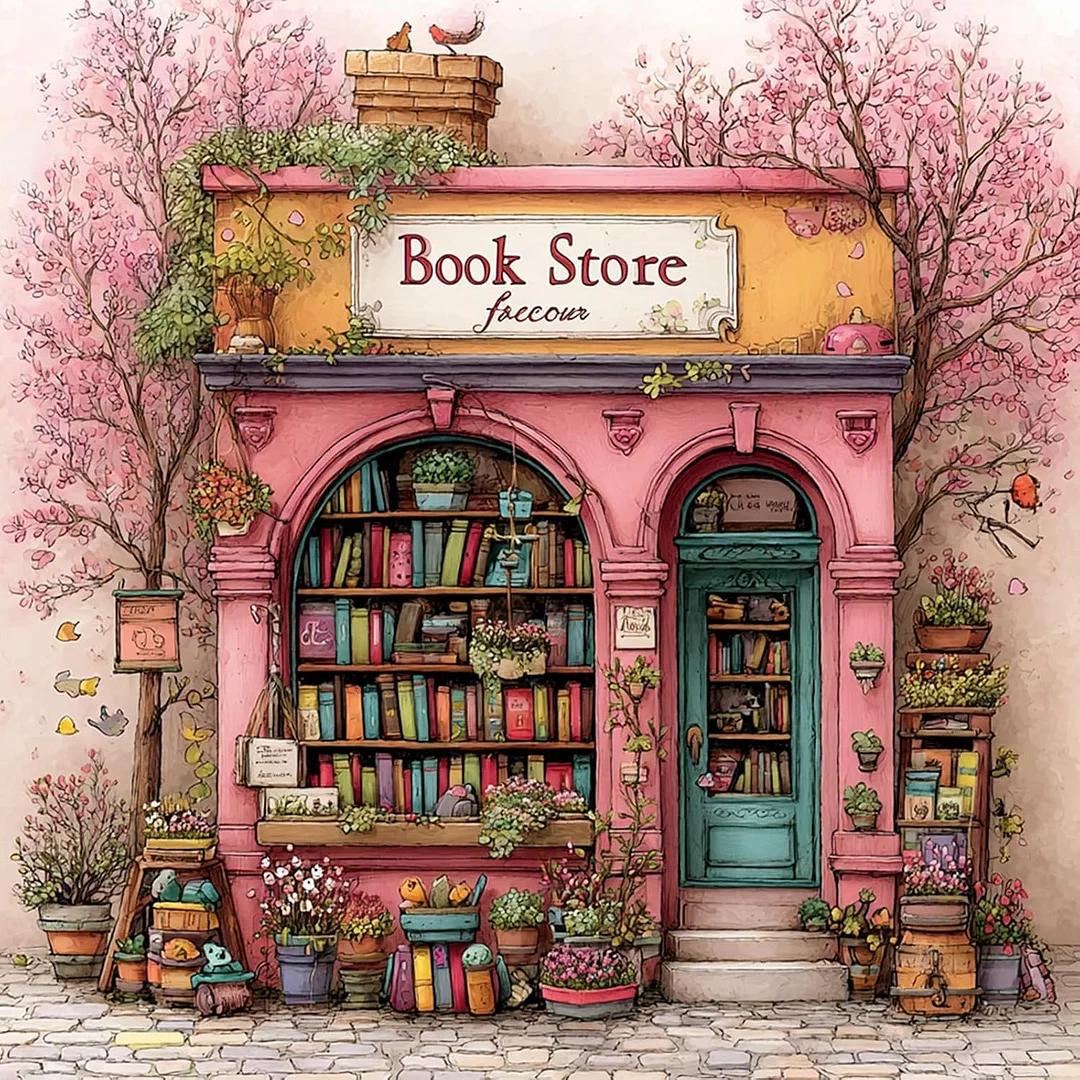 Paint by Numbers Kit Book Store