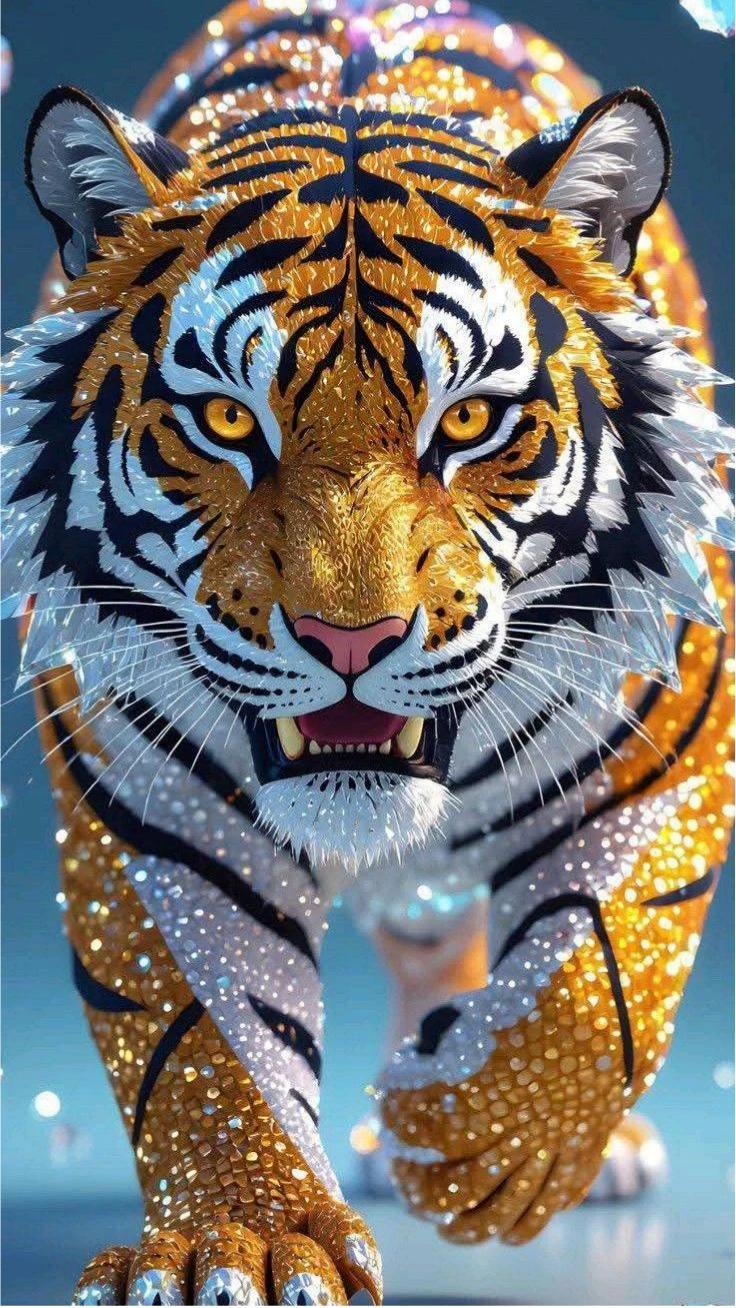 Paint by Numbers Kit Tiger