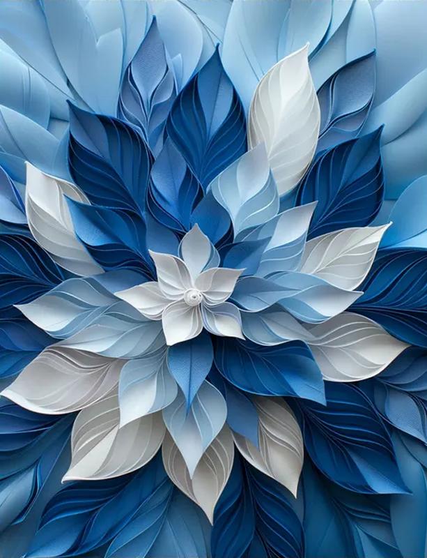 Paint by Numbers Kits Abstract Flower