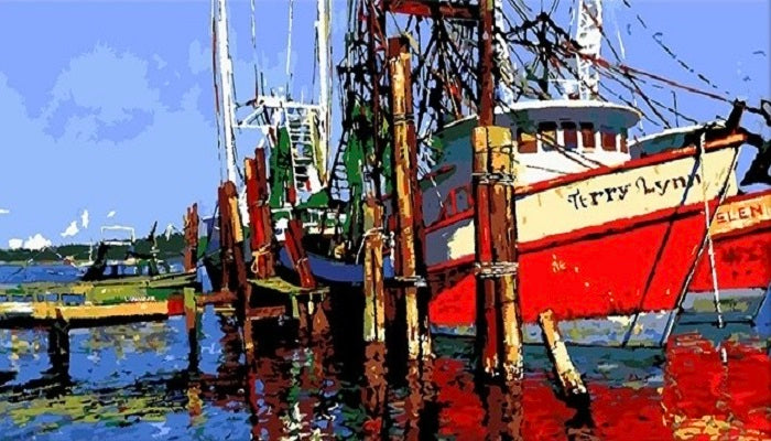 Paint by Numbers Kit Ship