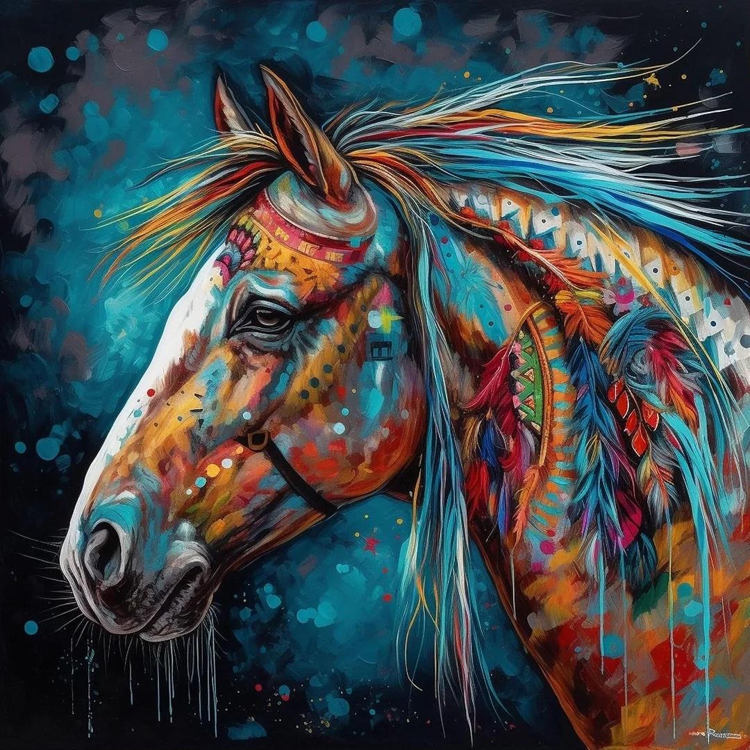 Paint by Numbers Kit Horse