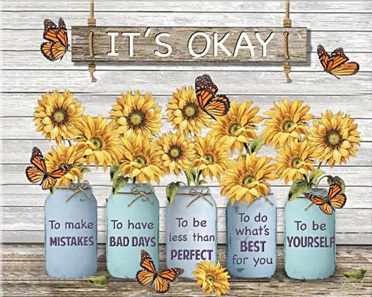 Paint by Numbers Kits IT'S OKAY