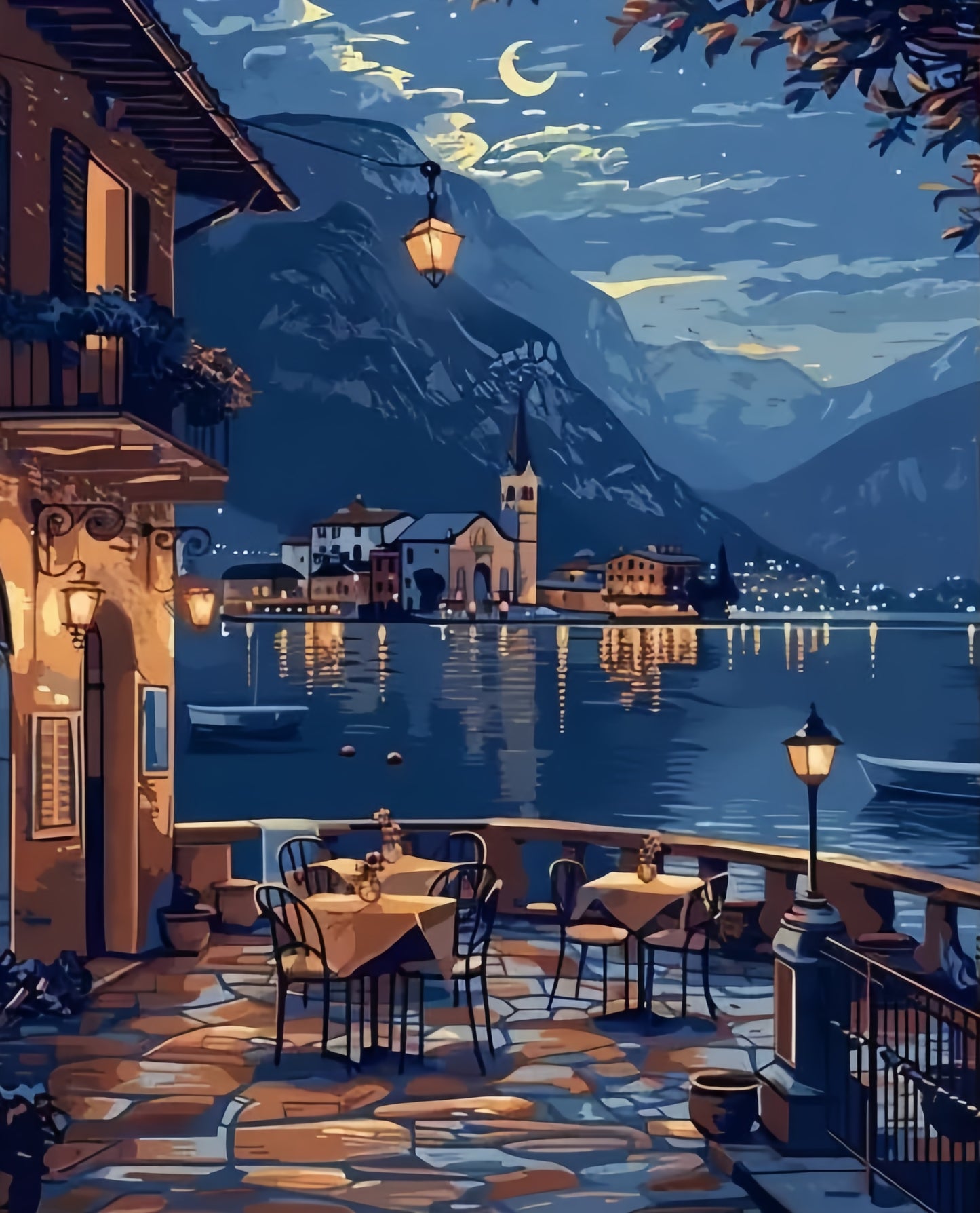 Paint by Numbers Kits Night View