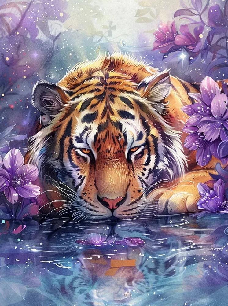 Paint by Numbers Kits Tiger