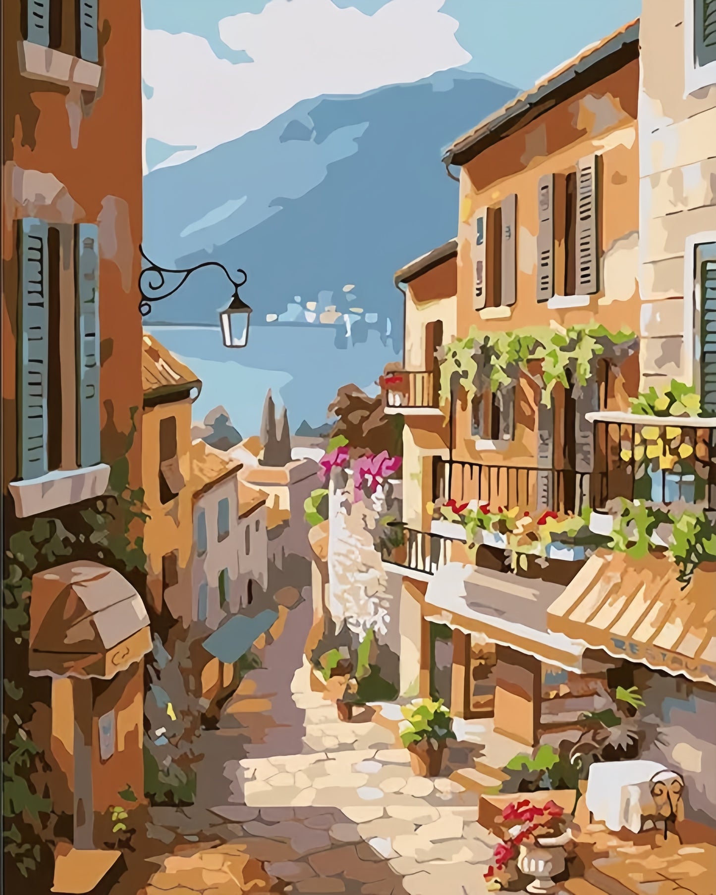 Paint by Numbers Kits Street Scene