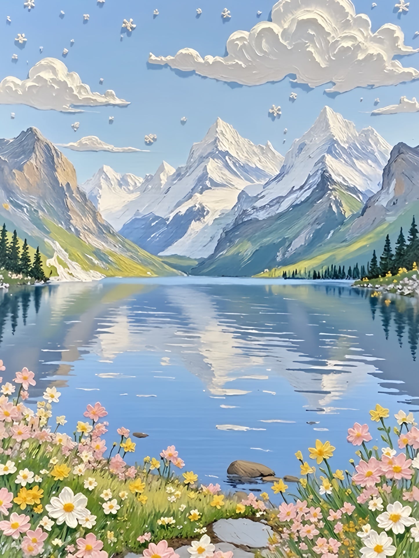 Paint by Numbers Kits Beautiful Scenery