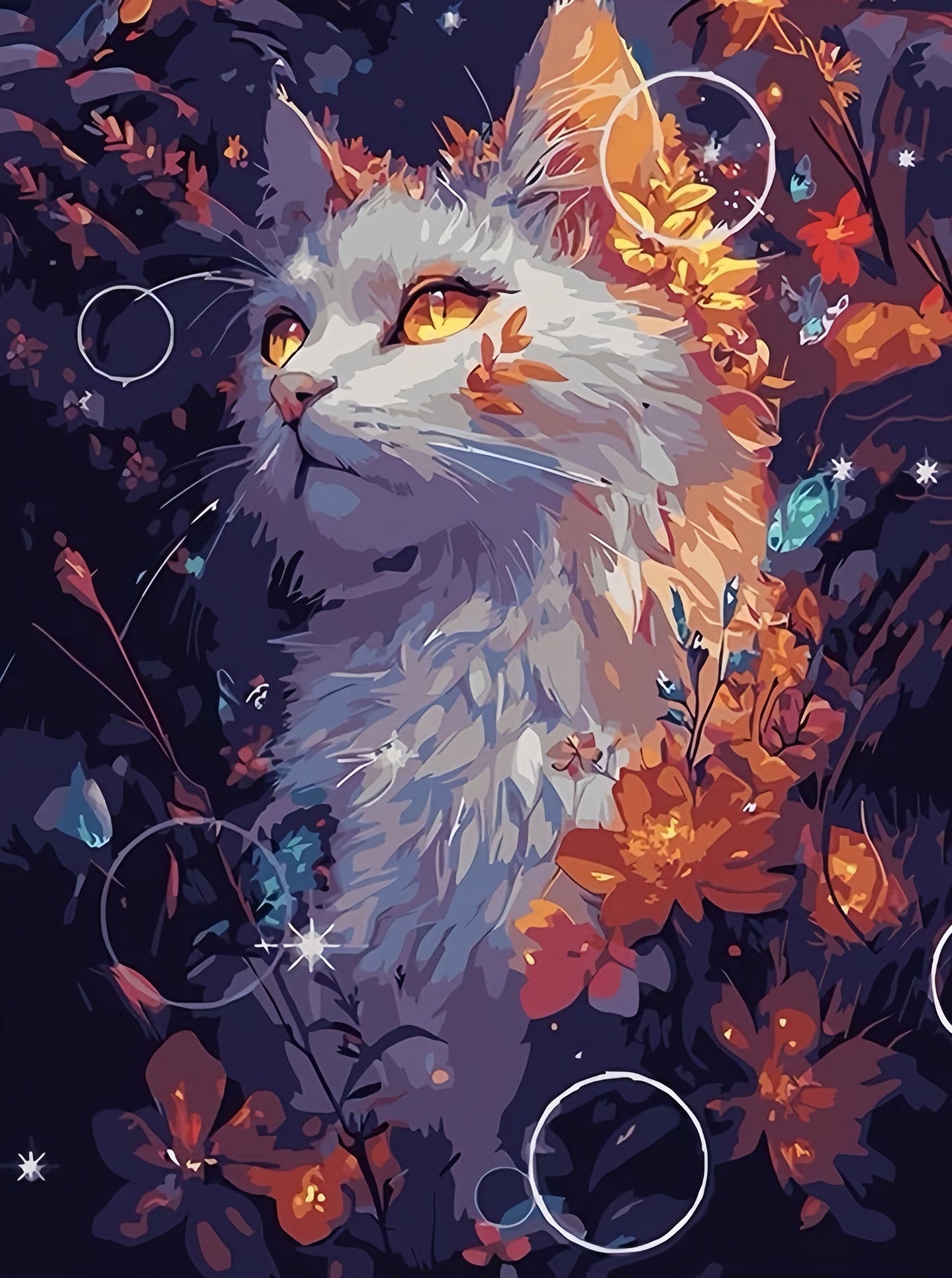 Paint by Numbers Kits Cat