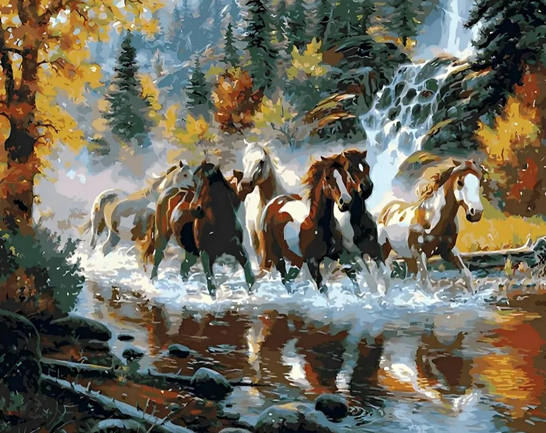 Paint by Numbers Kits Horse