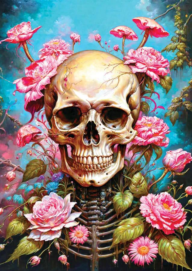 Paint by Numbers Kit Skeleton