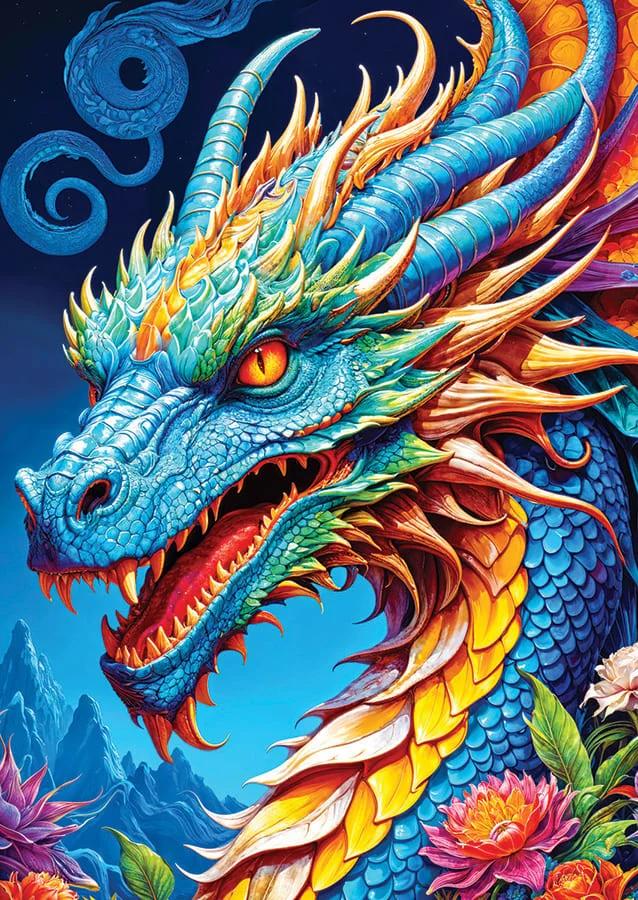 Paint by Numbers Kit Dragon