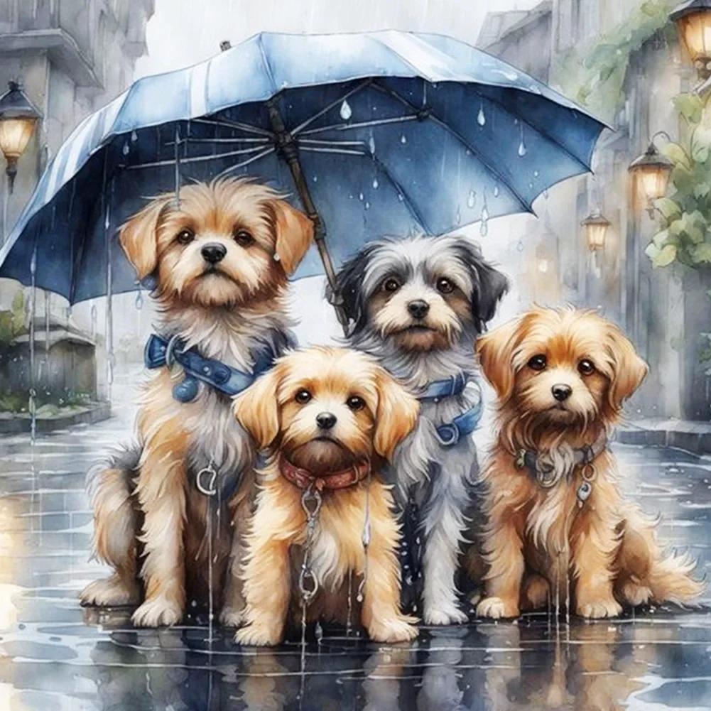 Paint by Numbers Kit Cute Puppy