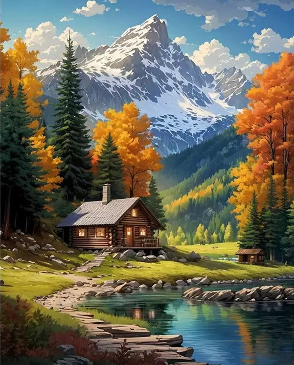 Paint by Numbers Kits Beautiful Scenery