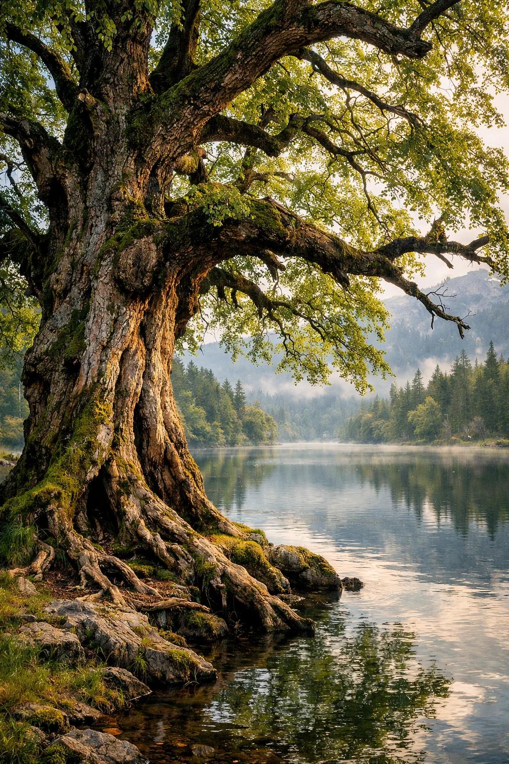 Paint by Numbers Kit Big Tree