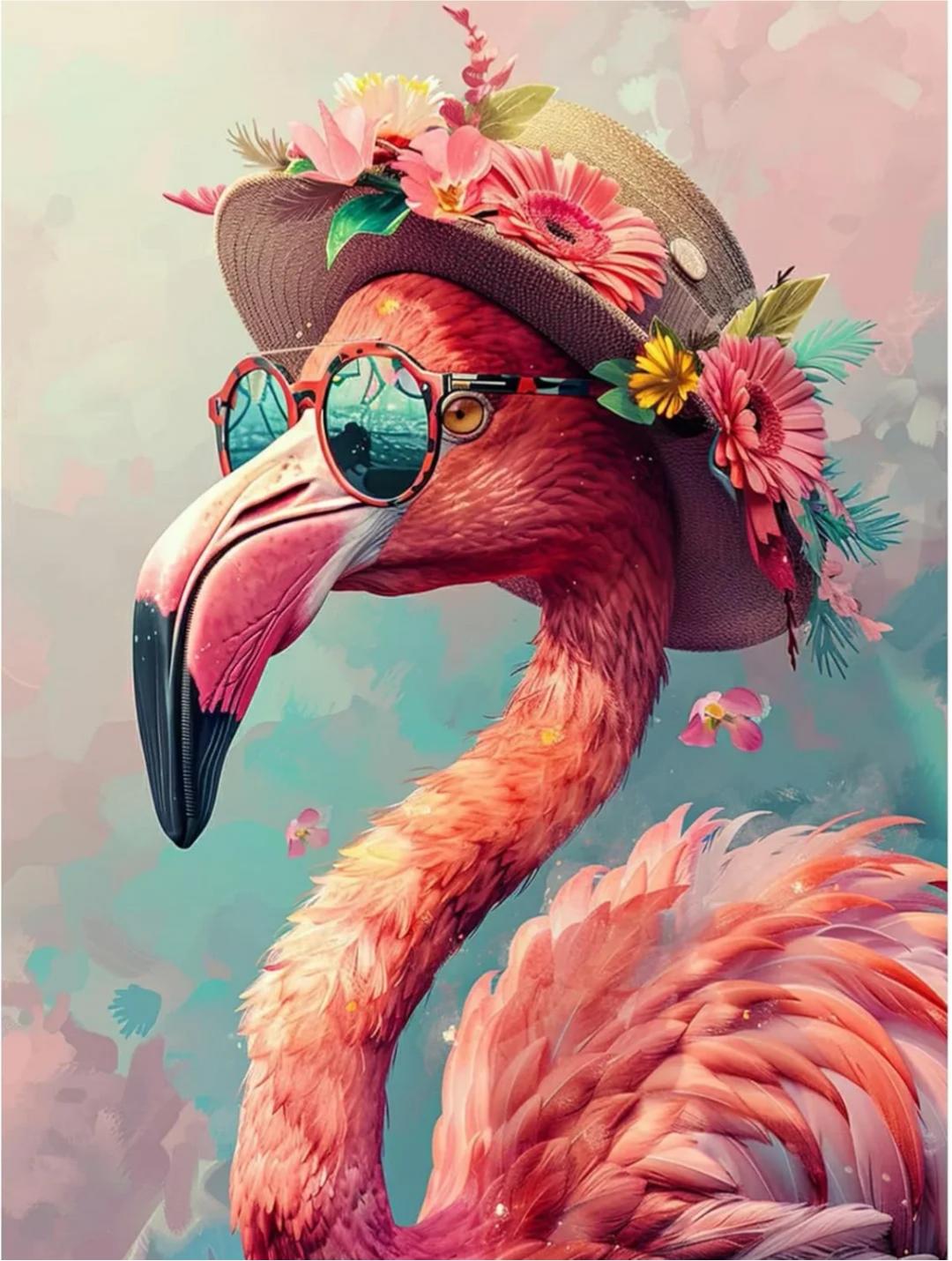 Paint by Numbers Kits Flamingo
