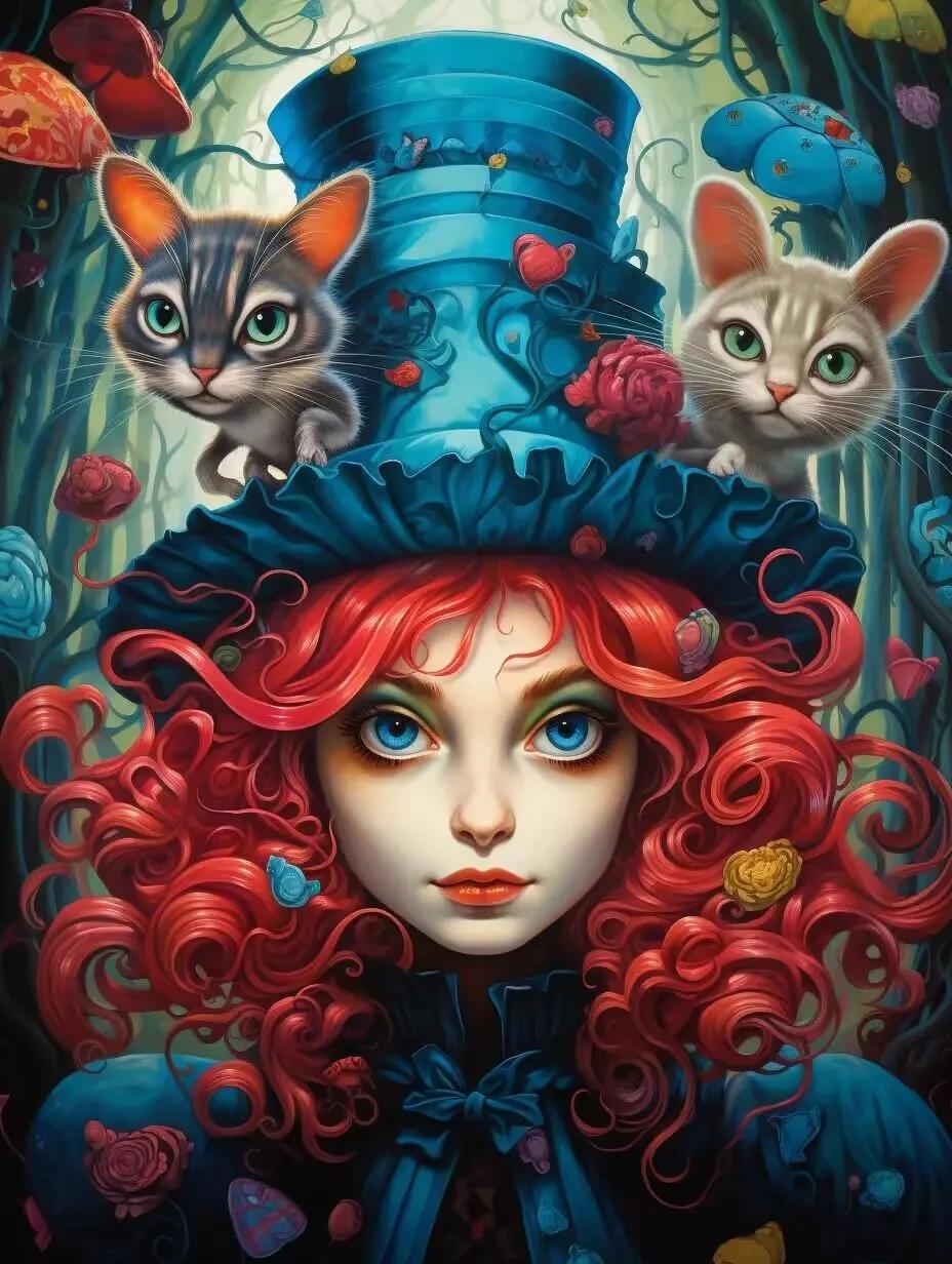 Paint by Numbers Kits Women and Cats