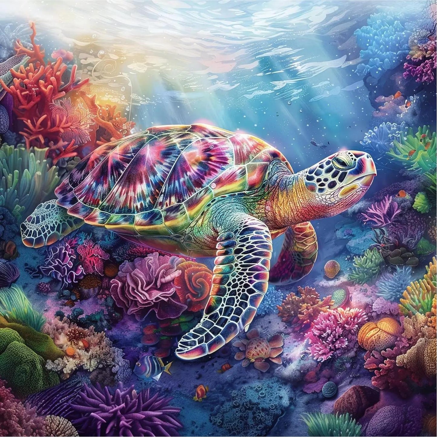 Paint by Numbers Kit Sea Turtle