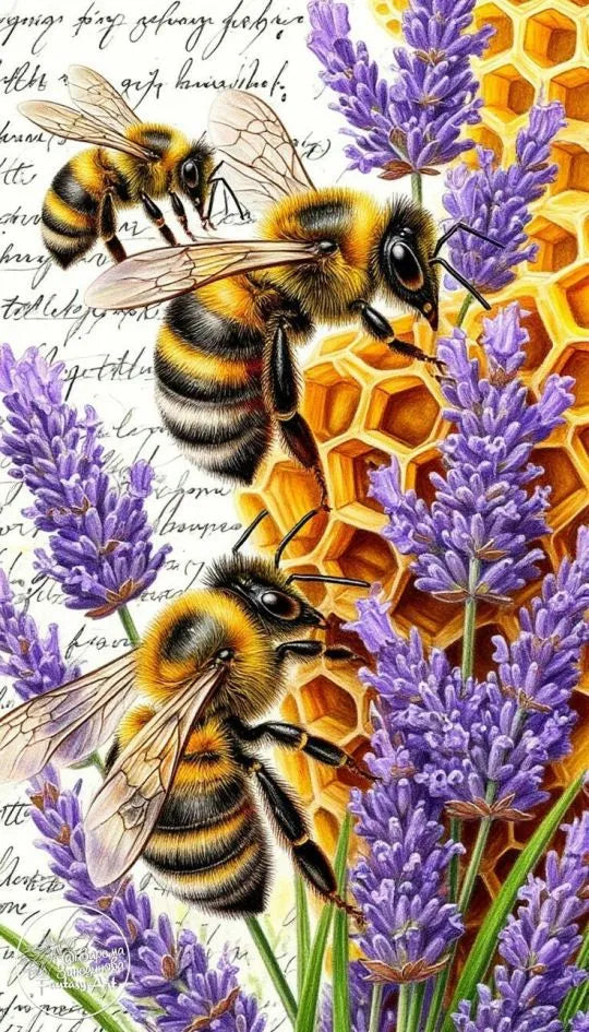 Paint by Numbers Kit Bee