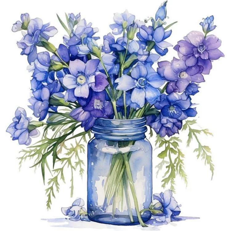 Paint by Numbers Kit Flowers
