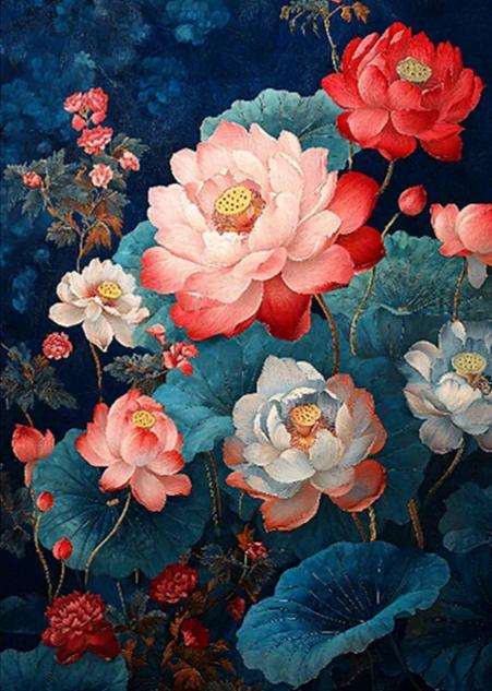 Paint by Numbers Kits Flowers