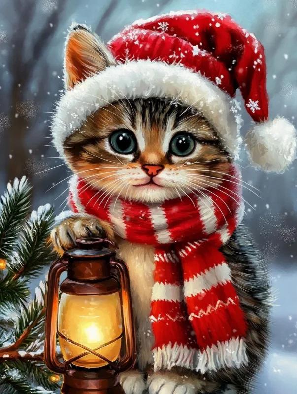Paint by Numbers Kits Cute Kitten