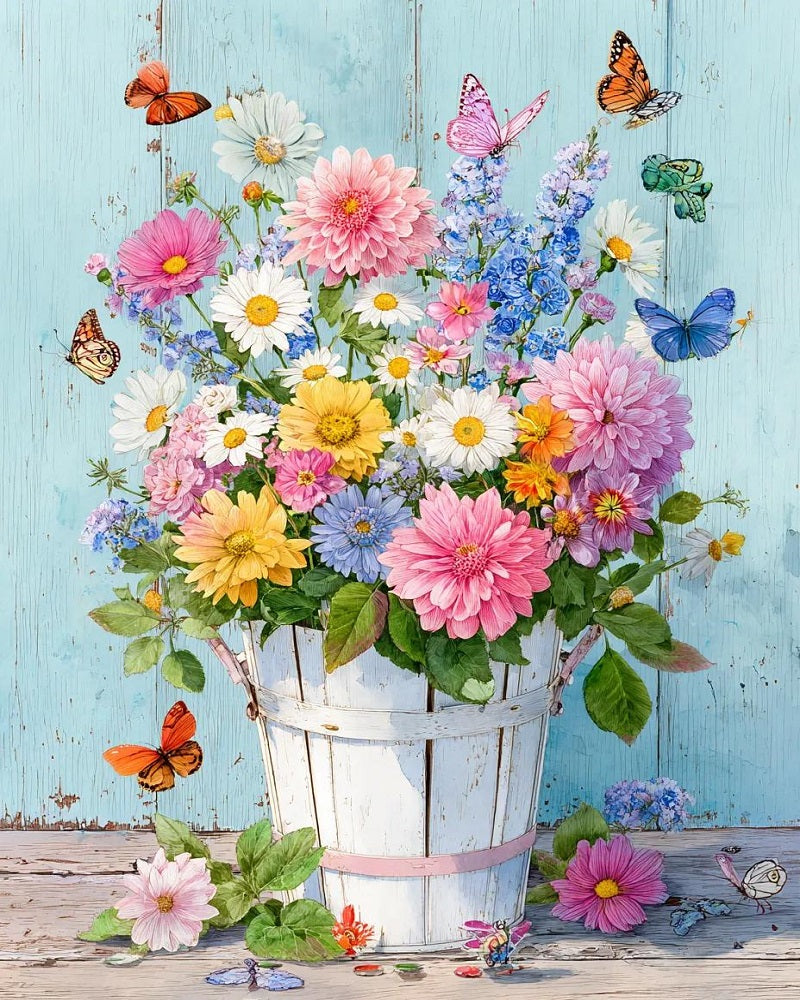 Paint by Numbers Kits Flowers