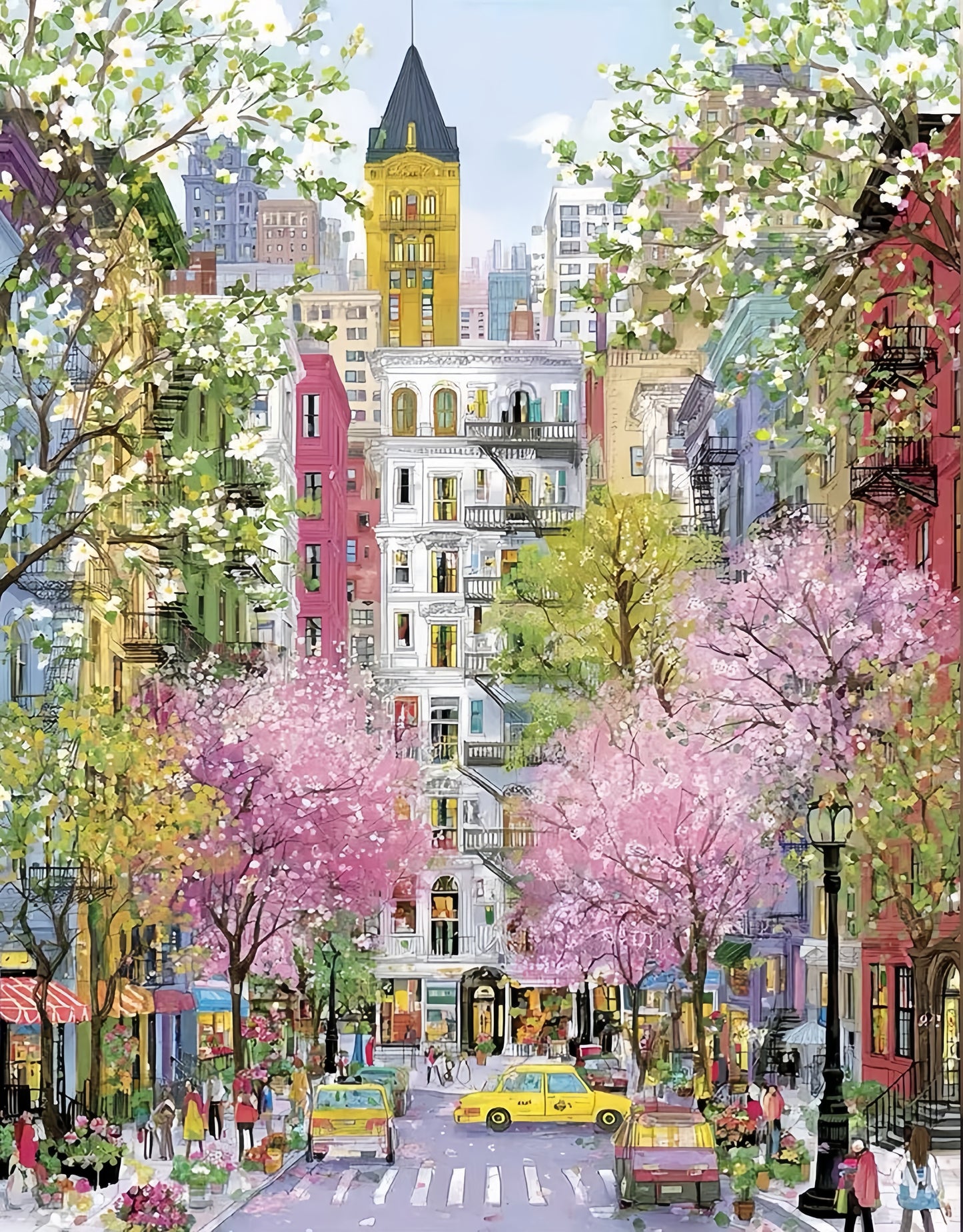 Paint by Numbers Kits Street View