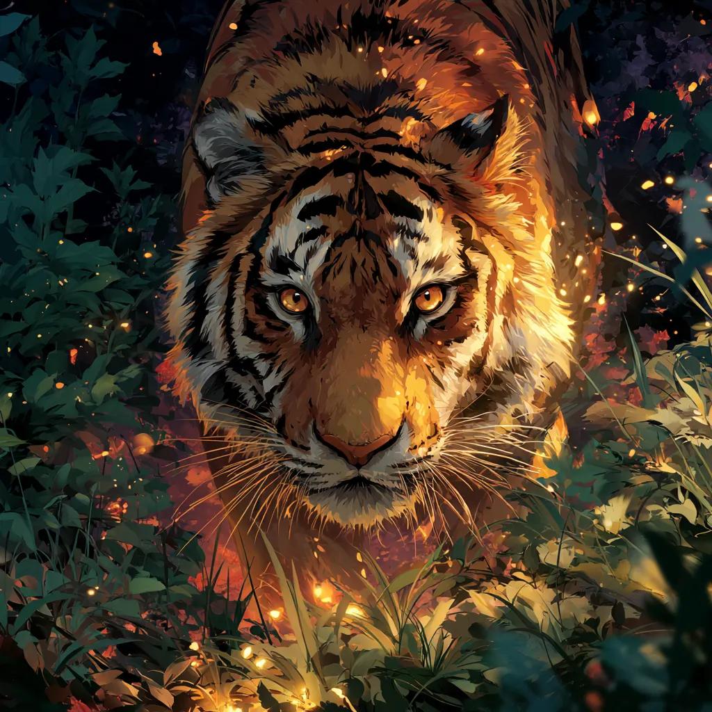 Paint by Numbers Kit Tiger