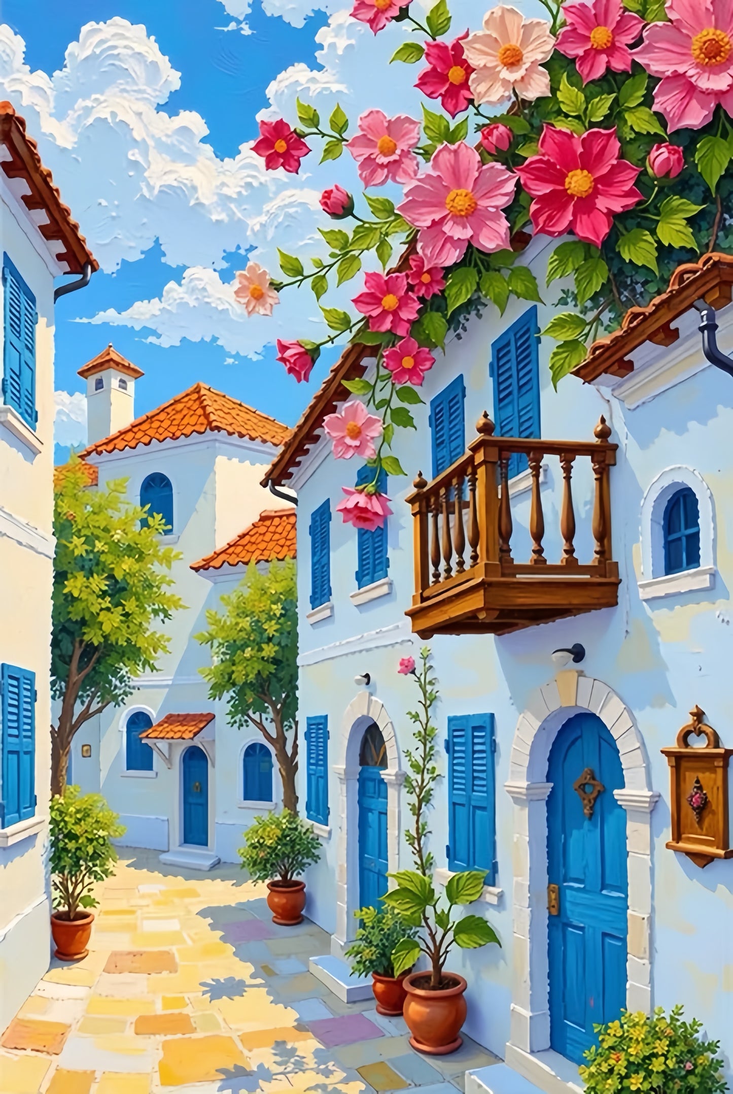 Paint by Numbers Kit Street View