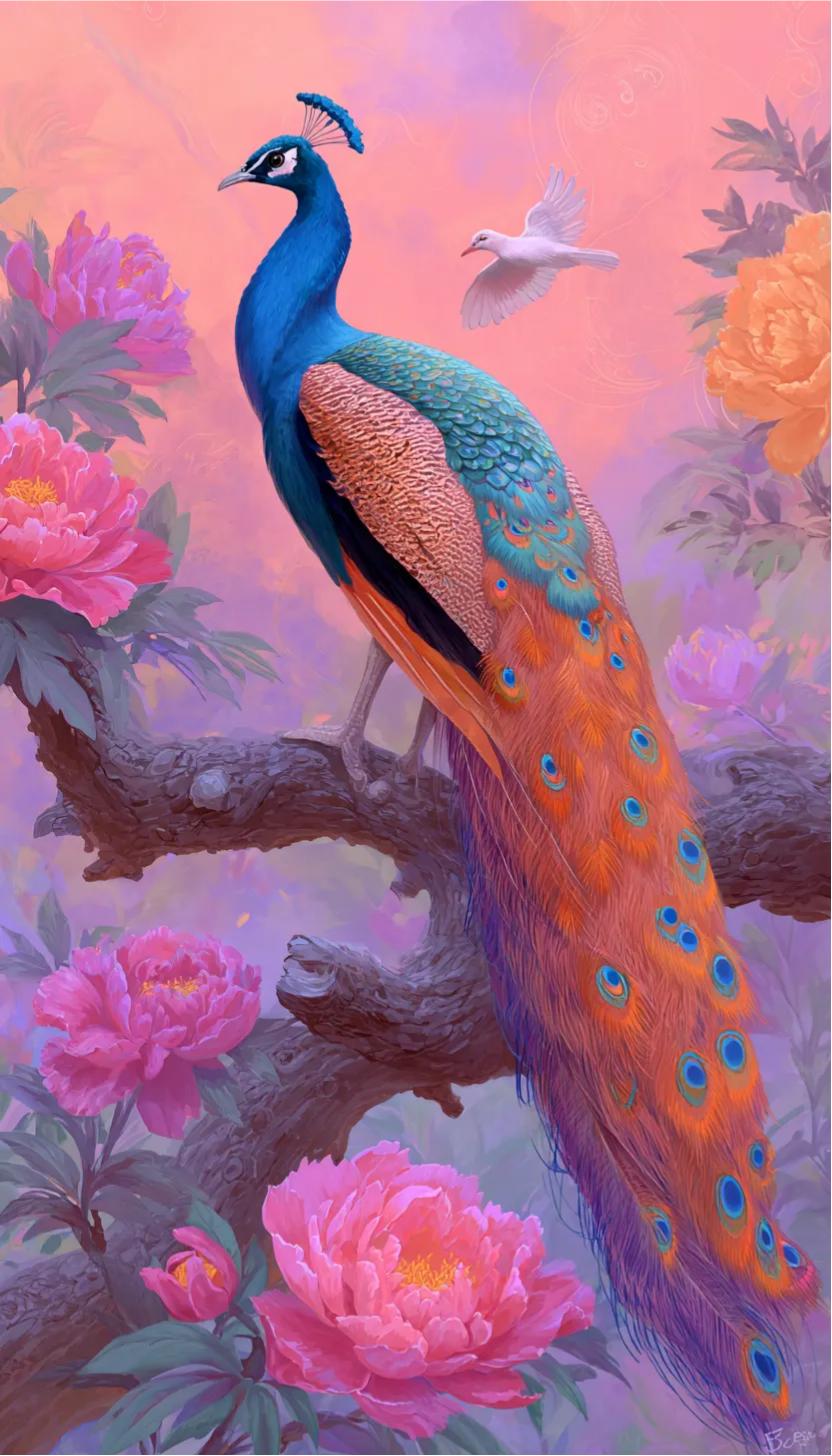 Paint by Numbers Kit Peacock