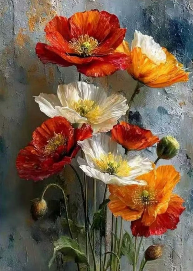 Paint by Numbers Kit Flowers