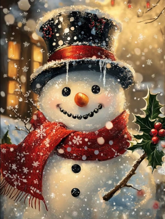 Paint by Numbers Kits Snowman