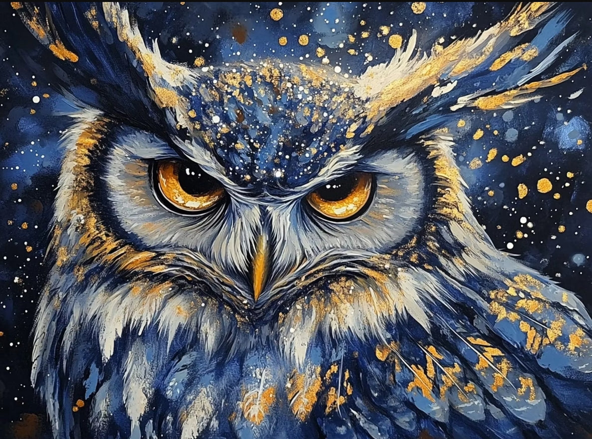 Paint by Numbers Kit Owl