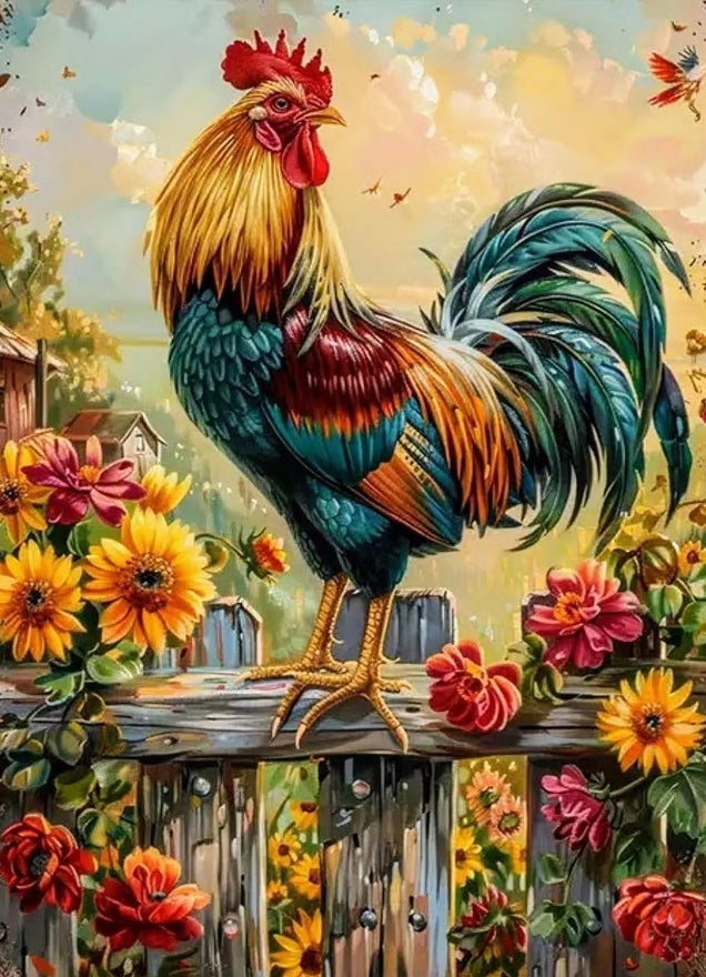Paint by Numbers Kit Rooster