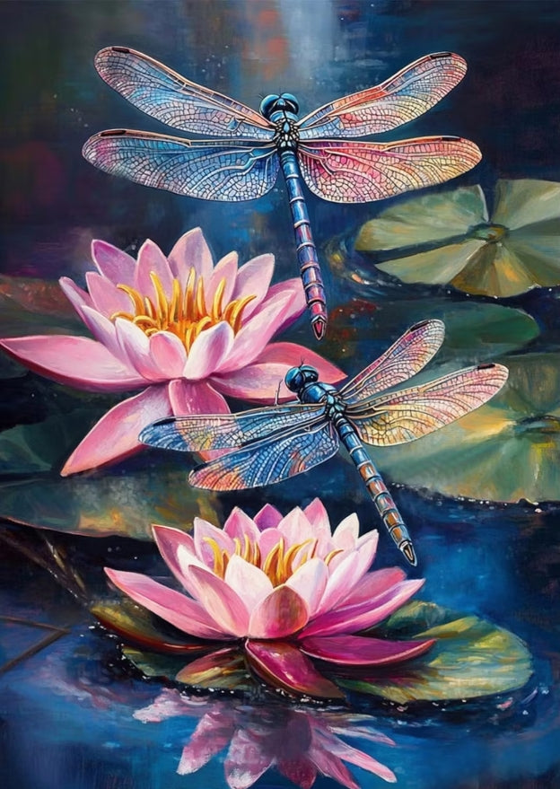 Paint by Numbers Kits Lotus