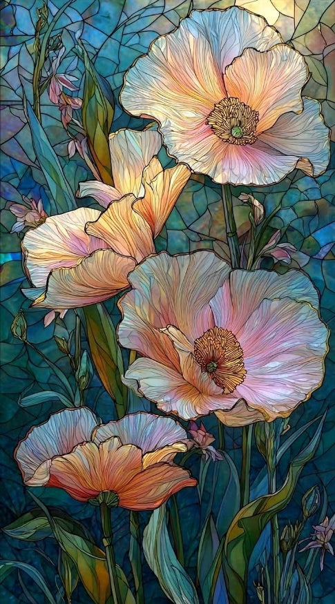 Paint by Numbers Kit Flowers