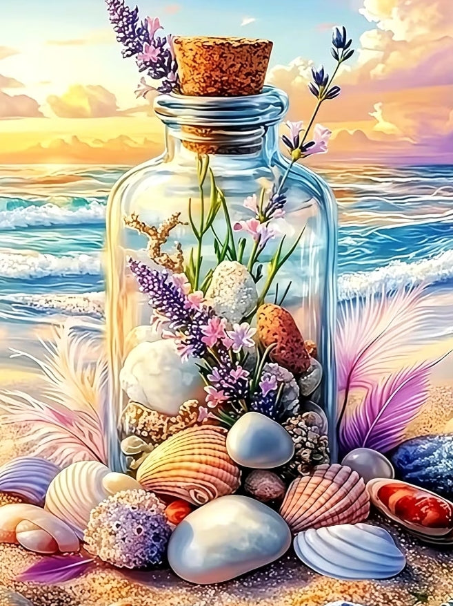 Paint by Numbers Kits Message In A Bottle