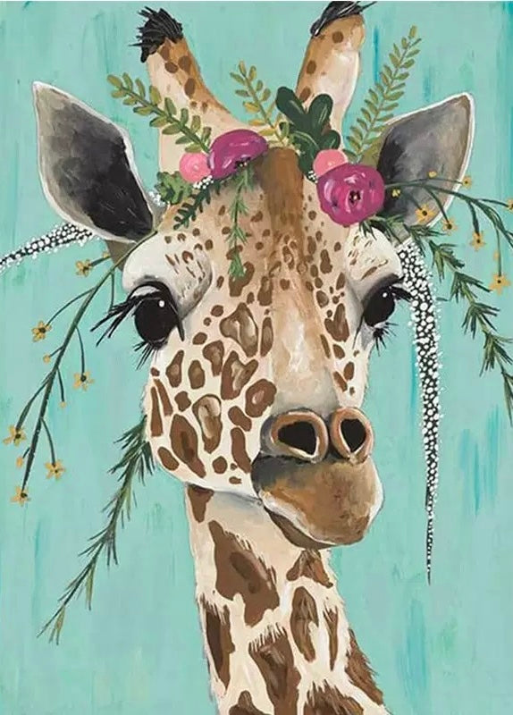 Paint by Numbers Kit Giraffe
