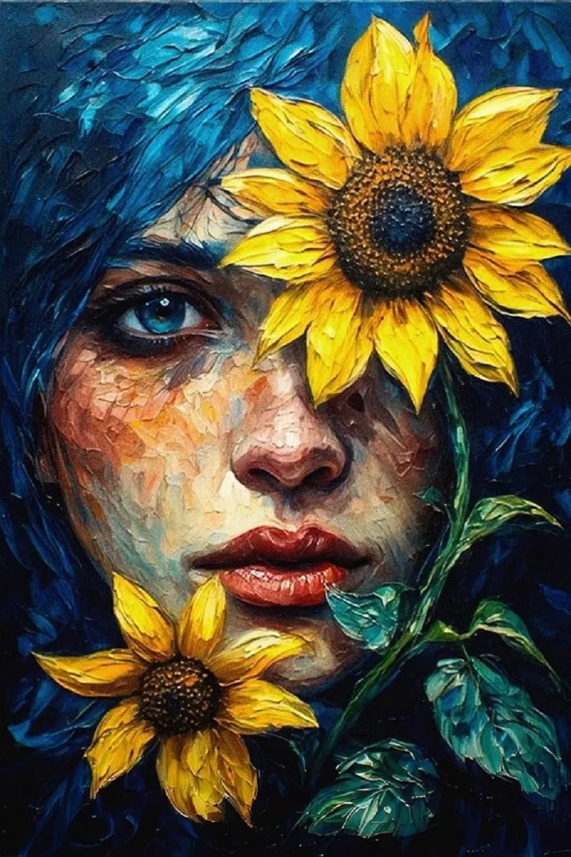 Paint by Numbers Kit Abstract Woman