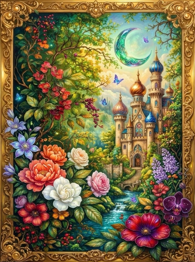 Paint by Numbers Kits Colorful flowers