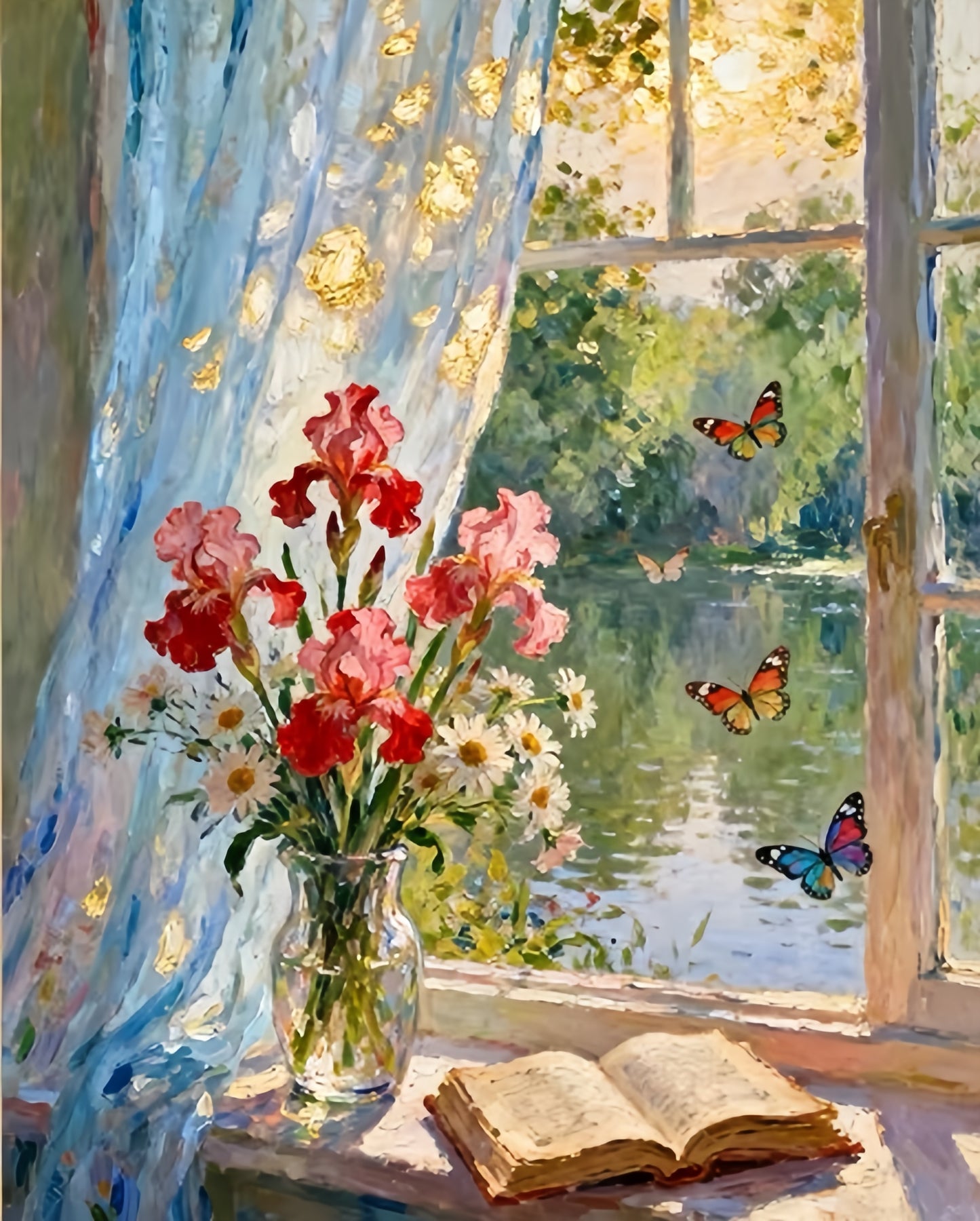 Paint by Numbers Kits View From The Window