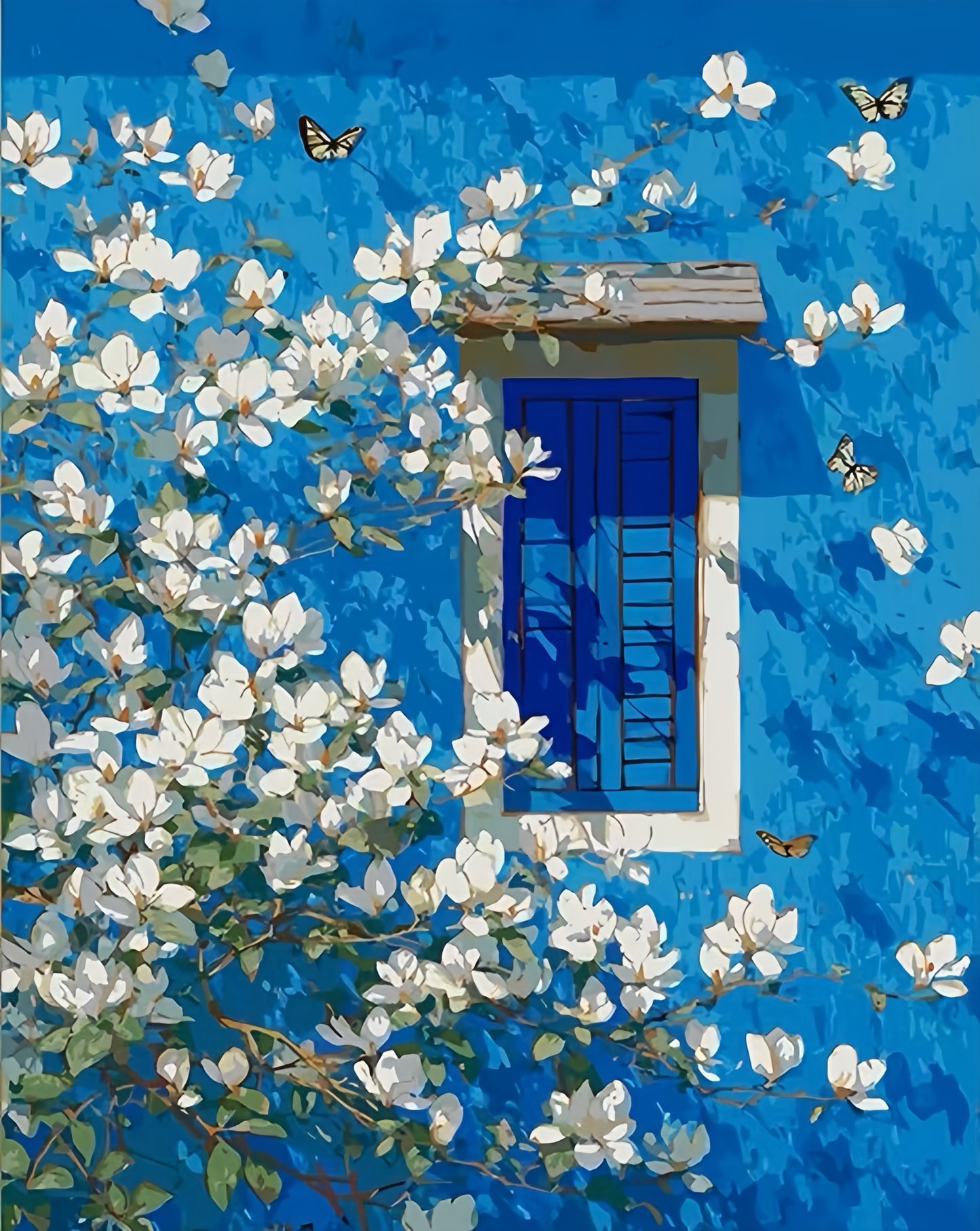 Paint by Numbers Kits Flowers By The Window