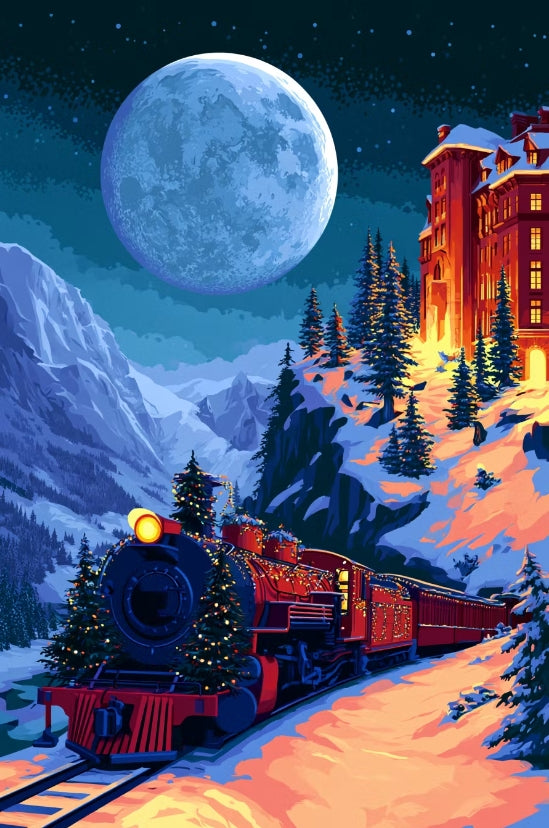 Paint by Numbers Kit Night View